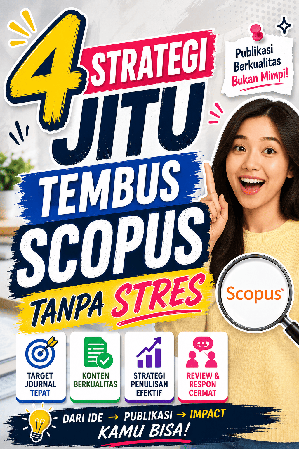 Cara tembus Scopus dari tesis untuk syarat kelulusan mahasiswa S2 dan S3